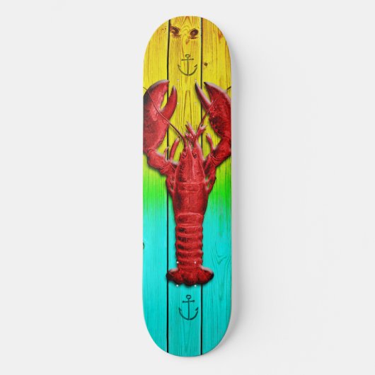 Lobster Skateboard Deck (Vorderseite)