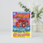 LOBSTER STOMP Poster Art & Weise Postkarte (Stehend Vorderseite)
