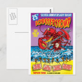 LOBSTER STOMP Poster Art & Weise Postkarte (Vorne/Hinten)
