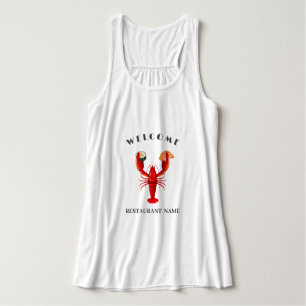 Lobster Sushis Seafood Market individuelle Name Tank Top