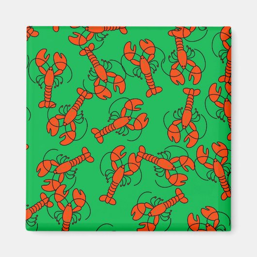 Lobster-Tapete Magnet (Vorne)