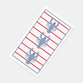 Lobster Topiary Ginger Jars Paper Handtücher Serviette