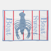 Lobster Topiary Ginger Jars Pickleball Dekoration Geschirrtuch (Horizontal)