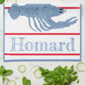 Lobster Topiary Ginger Jars Pickleball Dekoration Geschirrtuch (Gefaltet)