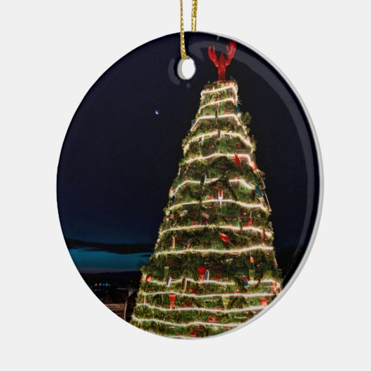 Lobster Trap Christmas Tree Ornament (Links)