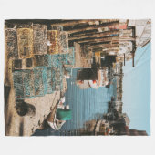 LOBSTER TRAPS FLEECEDECKE (Vorderseite (Horizontal))