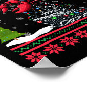 Lobster Ugly Xmas Geschenke Weihnachtsfeier Chris Poster (Ecke)