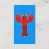 Lobster-Visitenkarten Visitenkarte (Rückseite)