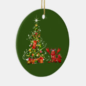 Lobster With Hat LIGHTS Christmas Keramik Ornament (Rechts)