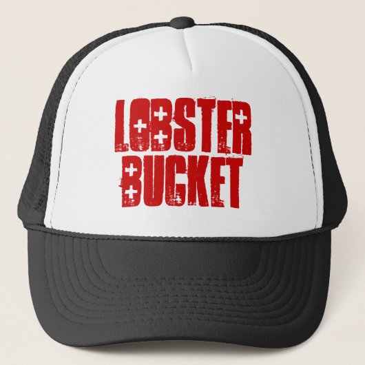 Lobsterbucket Hut Truckerkappe (Vorderseite)