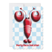 Lobsterfest Lobsterbake Niedlich Rote Lobster Herz