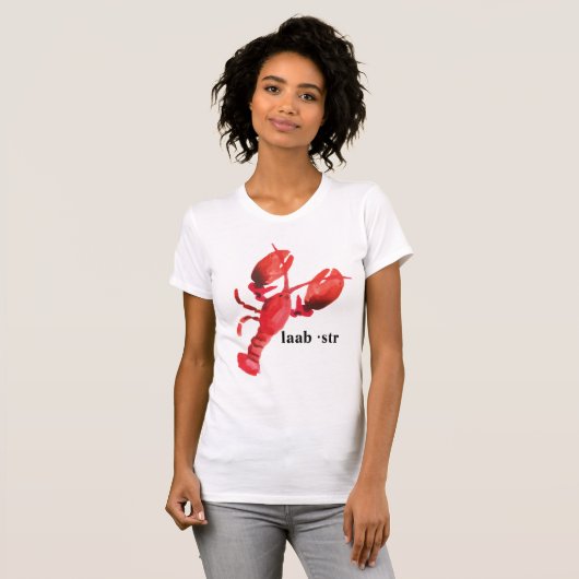 Lobsterpronunciation T-Shirt (Vorne ganz)
