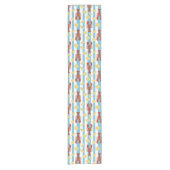 Lobster's And Lemons   Kurzer Tischläufer (Vorderseite)