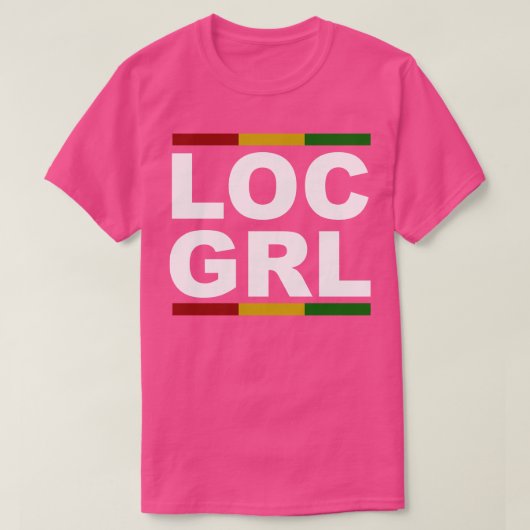 LOC L sucht Schleusen T-Shirt (Design vorne)
