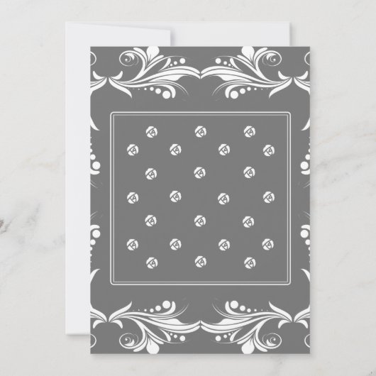 Loca Chingona Chola Einladung zum Geburtstag (Rückseite)