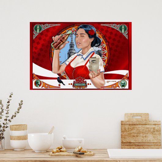 Loca Cola 28" x 20", Value Poster Paper (Matte) (Küche)