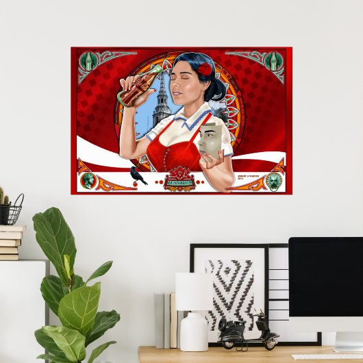 Loca Cola 28" x 20", Value Poster Paper (Matte) (Heimbüro)