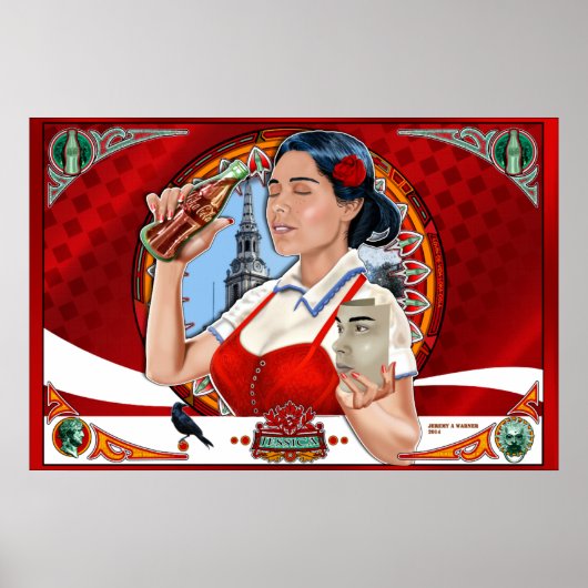 Loca Cola 28" x 20", Value Poster Paper (Matte) (Vorne)