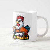 Local egg dealer, gansta, roster. Jumbo-Tasse (Rechts)