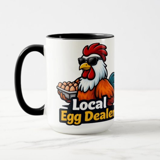 Local egg dealer, gansta, roster. tasse (Links)