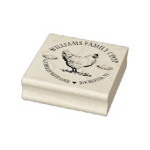 Local Egg Dealer Labels,Farmers Market  Gummistempel (Stempel)