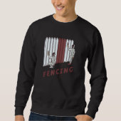 Local Fencing Club Fencing Sweatshirt (Vorderseite)