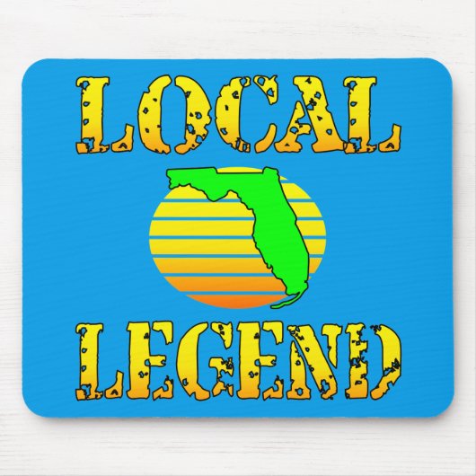 Local Florida Legend #USAPatriotGraphics © Mousepad (Vorne)