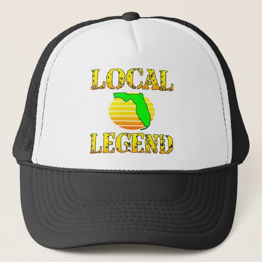 Local Florida Legend #USAPatriotGraphics © Truckerkappe (Vorderseite)