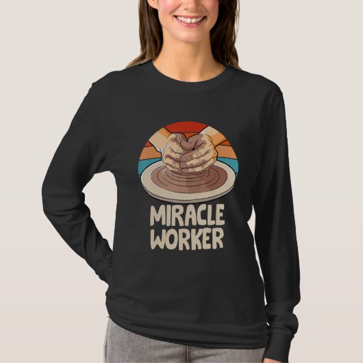 Local pottery business ceramic miracle worker with T-Shirt (Vorderseite)