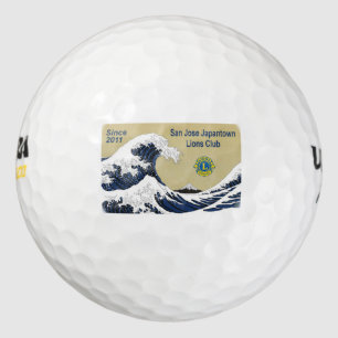 Local San Jose Japantown LIONS CLUB Golfbälle