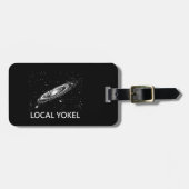 Local Yokel Gepäckanhänger (Vorderseite horizontal)