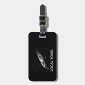 Local Yokel Gepäckanhänger (Vorderseite vertikal)