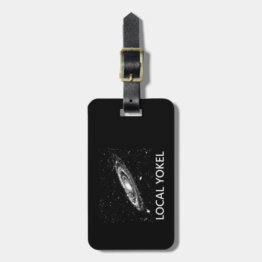Local Yokel Gepäckanhänger (Vorderseite vertikal)