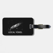 Local Yokel Gepäckanhänger (Rückseite horizontal)