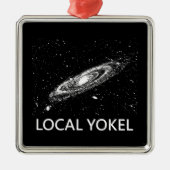 Local Yokel Ornament Aus Metall (Vorne)