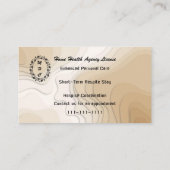 Local Zuhause Care 3.5" x 2.0" Visitenkarte (Rückseite)