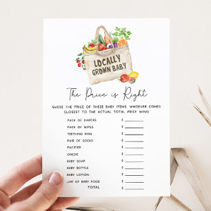 Localer Baby Shower Price is Right Spiel