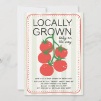 Localer Markt-Tomaten neutrale Babyparty
