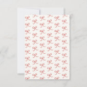 Locally Grown Baby Shower Dankeskarte (Rückseite)