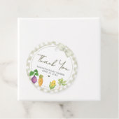 Locally Grown Baby Shower Geschenkanhänger (Beispiel)