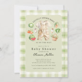 Locally Grown Baby Shower Invitation Einladung (Vorderseite)