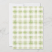 Locally Grown Baby Shower Invitation Einladung (Rückseite)