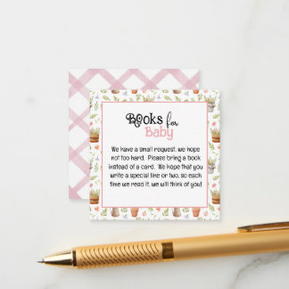 Locally Grown Book for Baby Card Begleitkarte