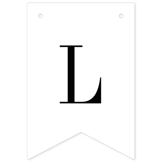 Locally Grown Farmers Market Black Baby Shower Wimpelkette (Zweite Fahne)