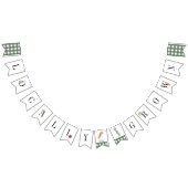 Locally Grown Farmers Market Green Baby Shower Wimpelkette (Alle)