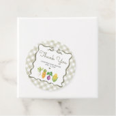 Locally Grown Little Sprout Baby Shower Geschenkanhänger (Beispiel)