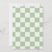 Locally Grown Rustic Hand-Drawn Baby Shower Einladung (Rückseite)