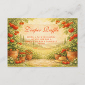 Locally Grown Tomato Diapper Raffle Begleitkarte (Vorderseite)