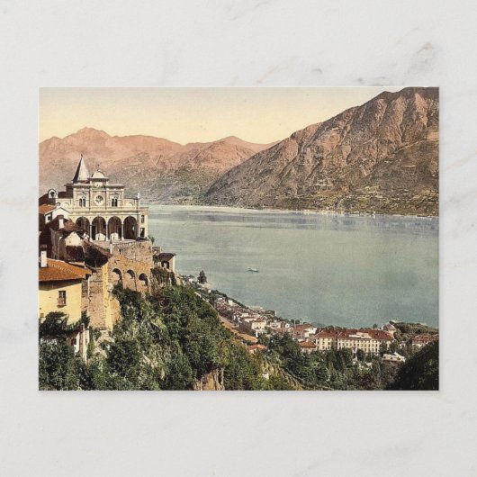 Locarno, Madonna del Sasso, Tessin, Schweiz vi Postkarte (Vorderseite)