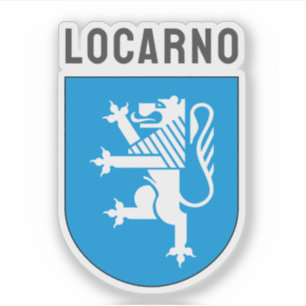 Locarno Wappen, Schweiz Aufkleber